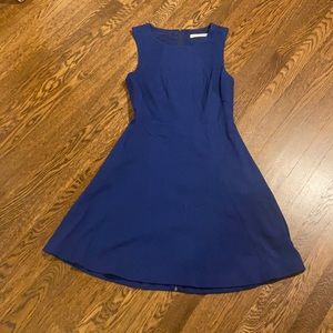 Trina Turk Blue Cutout Dress